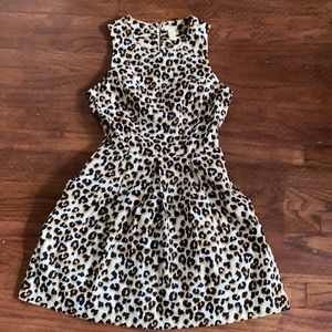 Leopard print dress